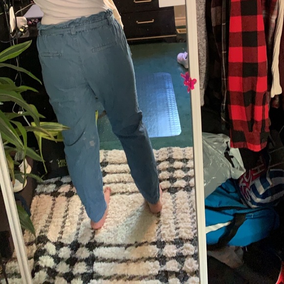 Garage pants with tie up belt - Picture 2 of 2